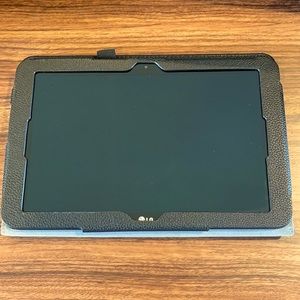 LG Android Tablet- comes with screen protector